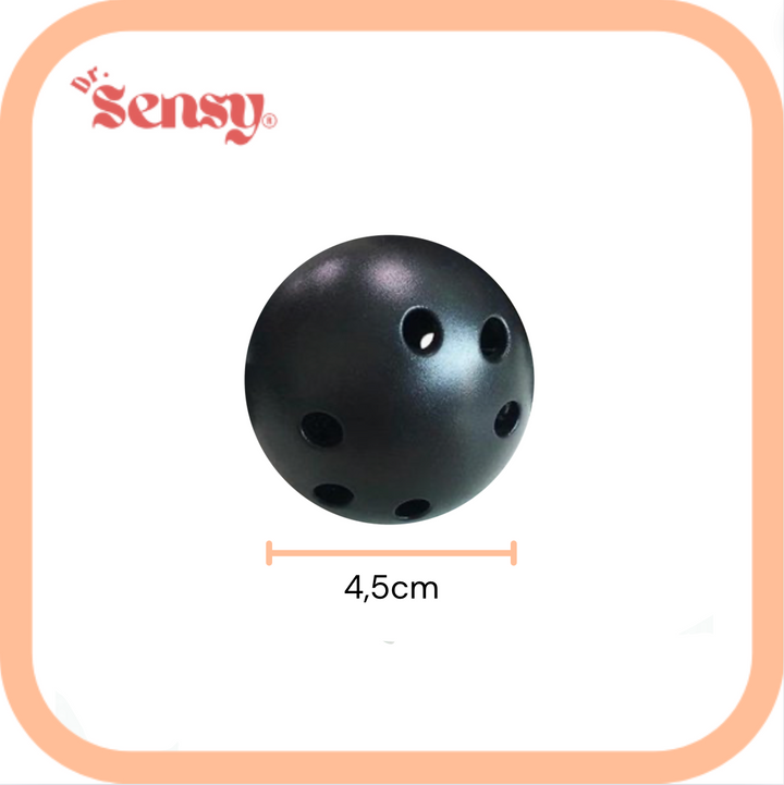 Dr. Sensy BDSM Gag Ball + Handboeien Set - Zwart