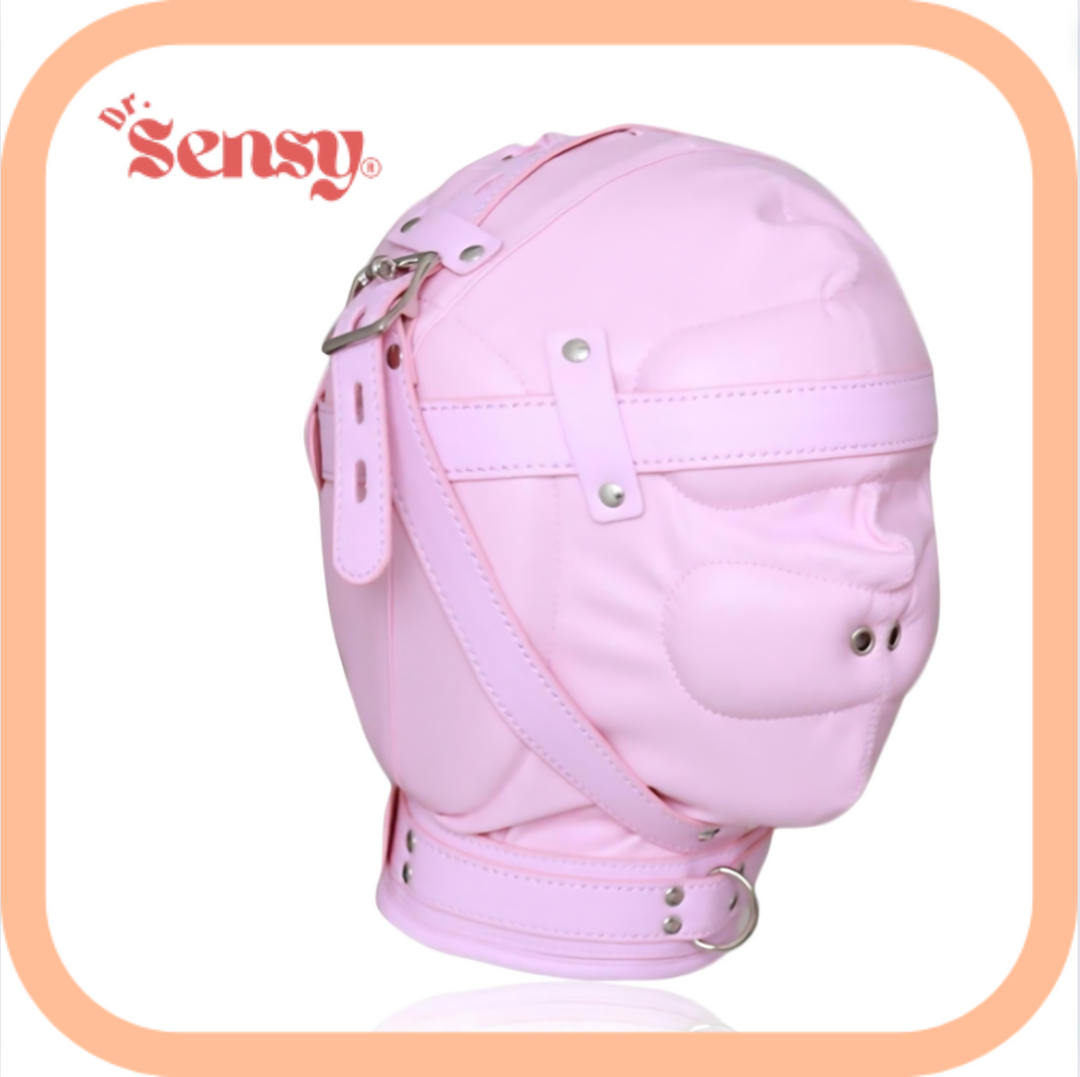 Dr. Sensy BDSM Masker met Luchtgat - Roze