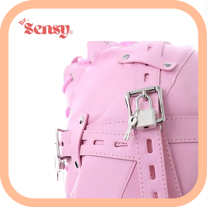 Dr. Sensy BDSM Masker met Luchtgat - Roze