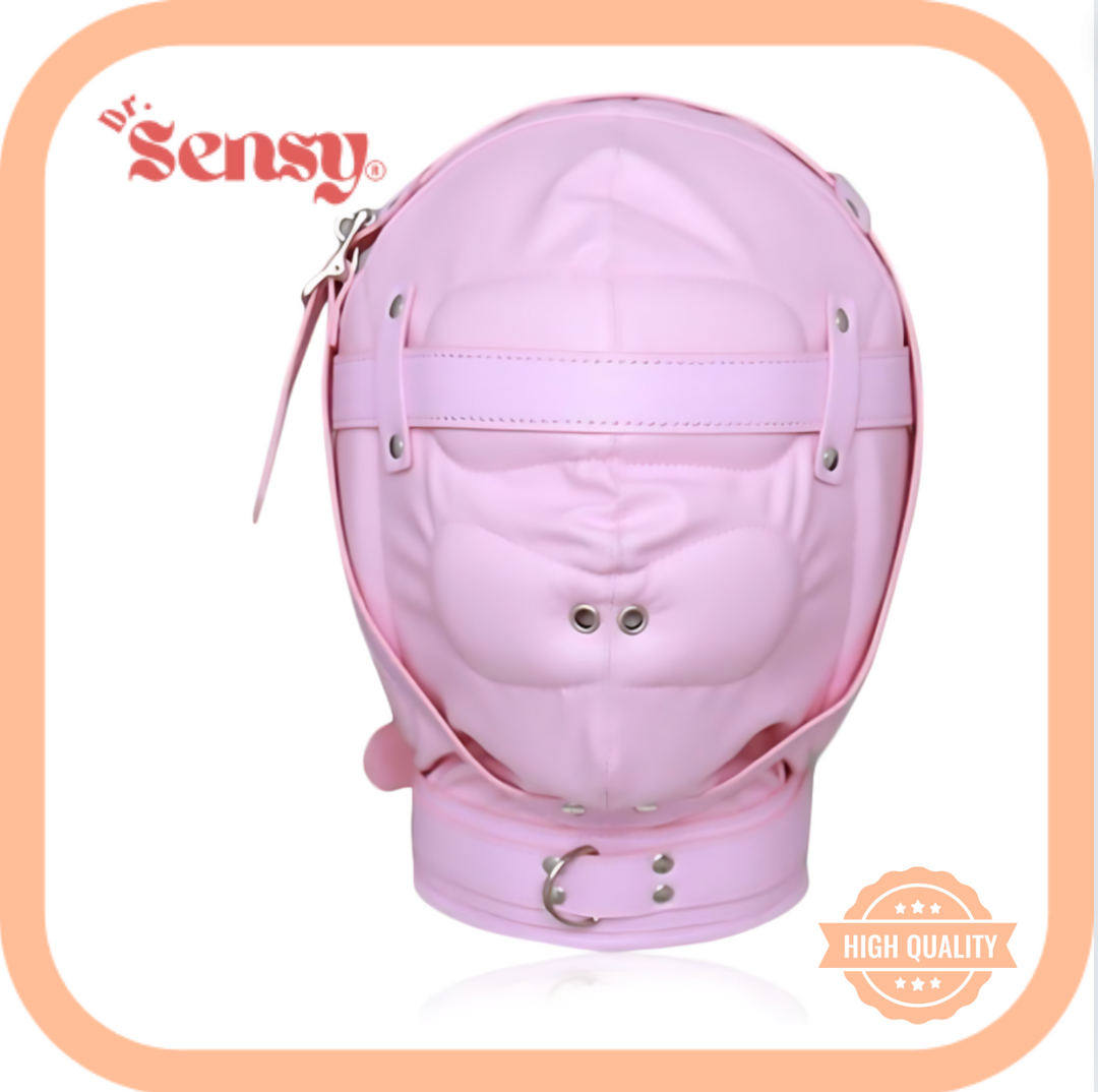 Dr. Sensy BDSM Masker met Luchtgat - Roze