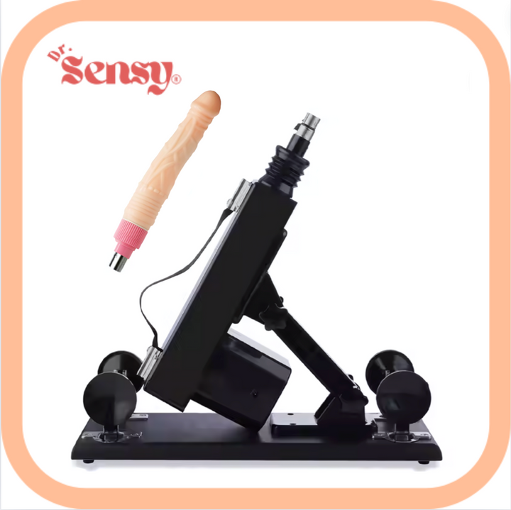 Dr. Sensy Single Seks Machine - Inclusief Dildo