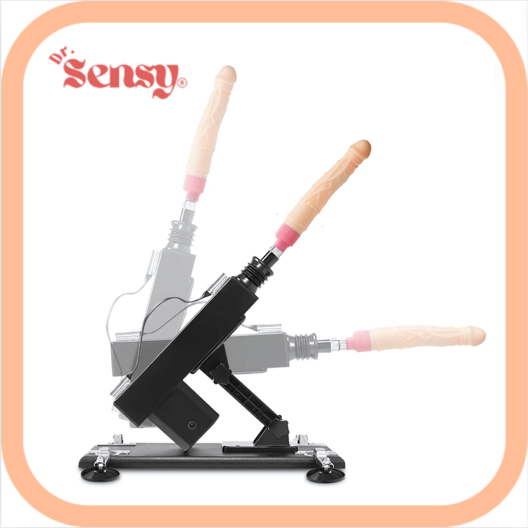 Dr. Sensy Single Seks Machine - Inclusief Dildo