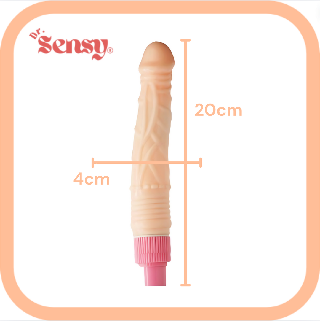 Dr. Sensy Single Seks Machine - Inclusief Dildo