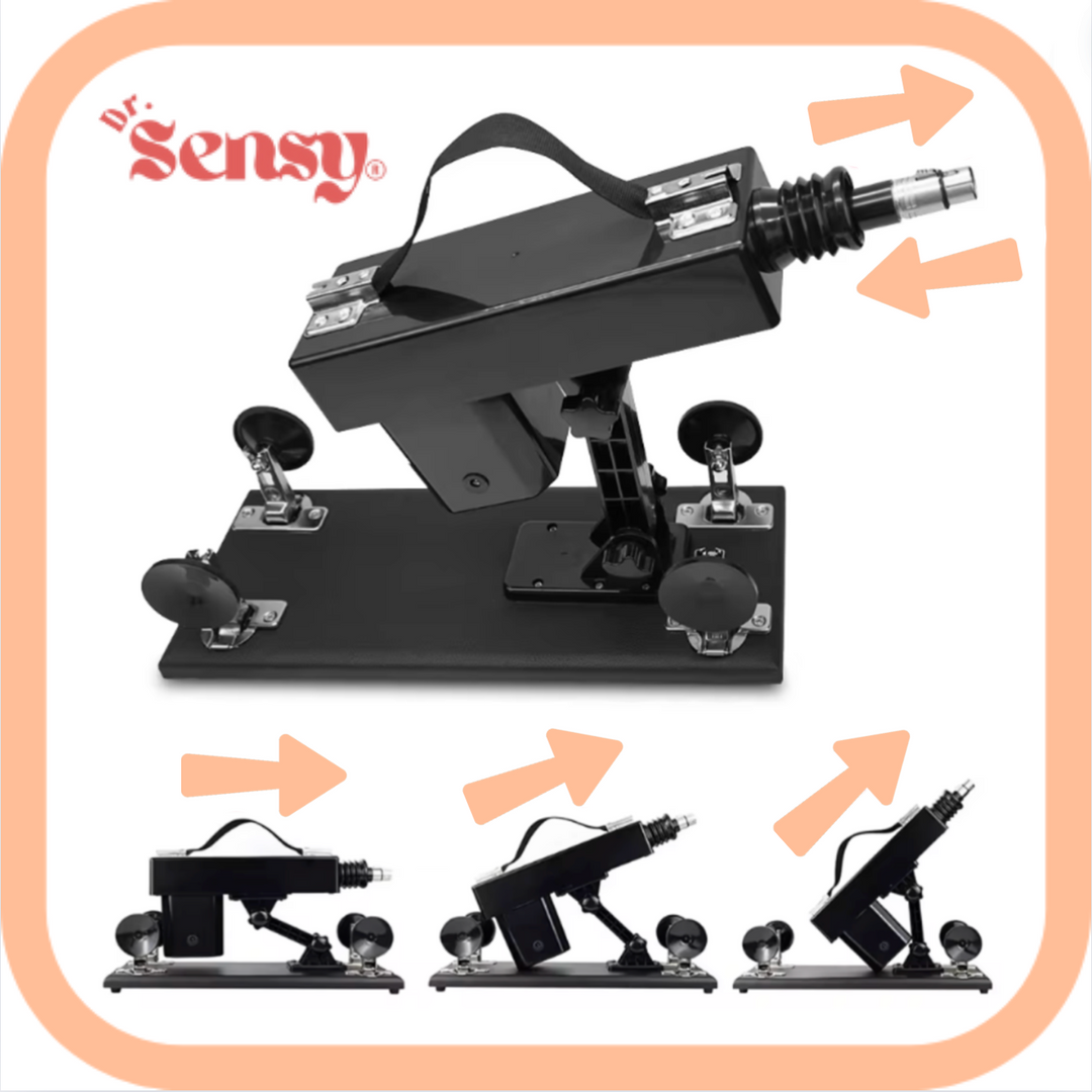 Dr. Sensy Single Seks Machine - Inclusief Dildo