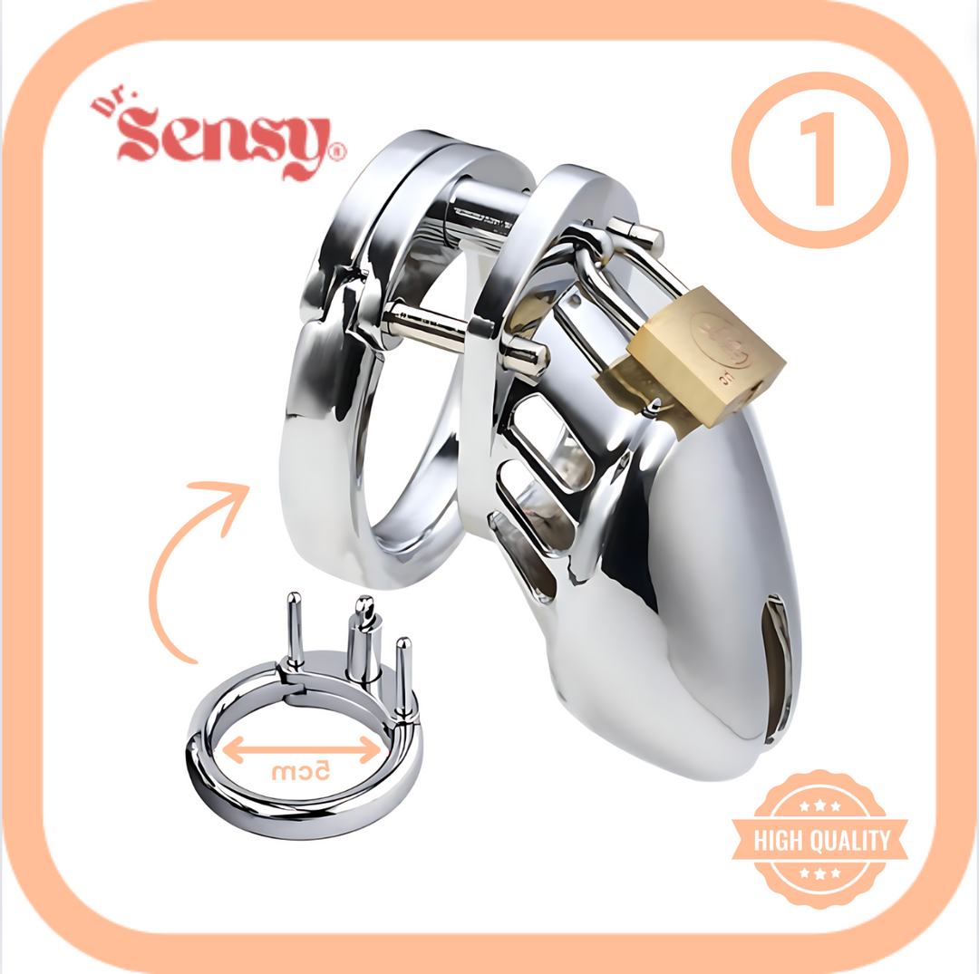 Dr. Sensy Metalen Chastity Lock Peniskooi Nmr. 1