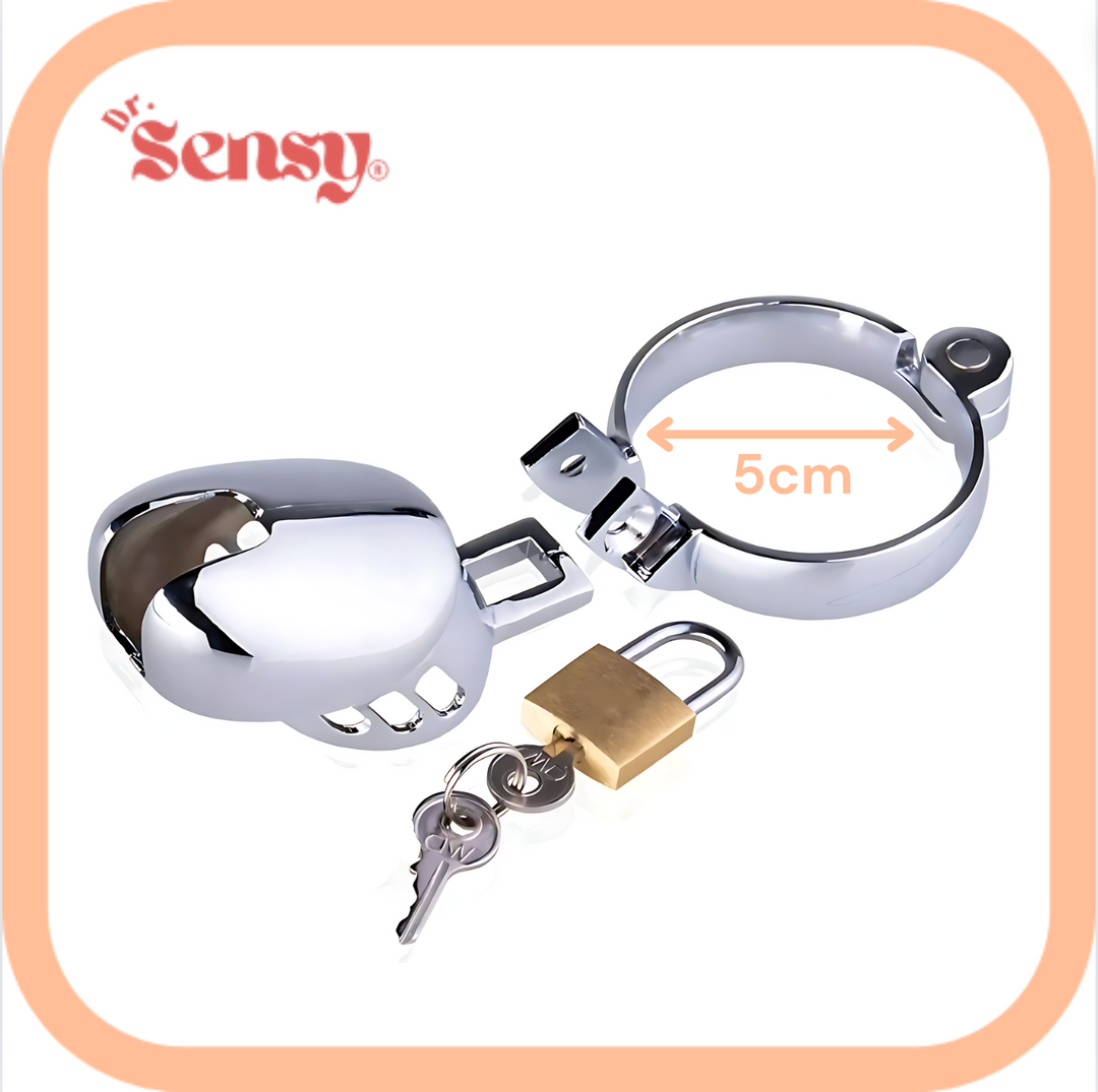 Dr. Sensy Metalen Chastity Lock Peniskooi Nmr. 2