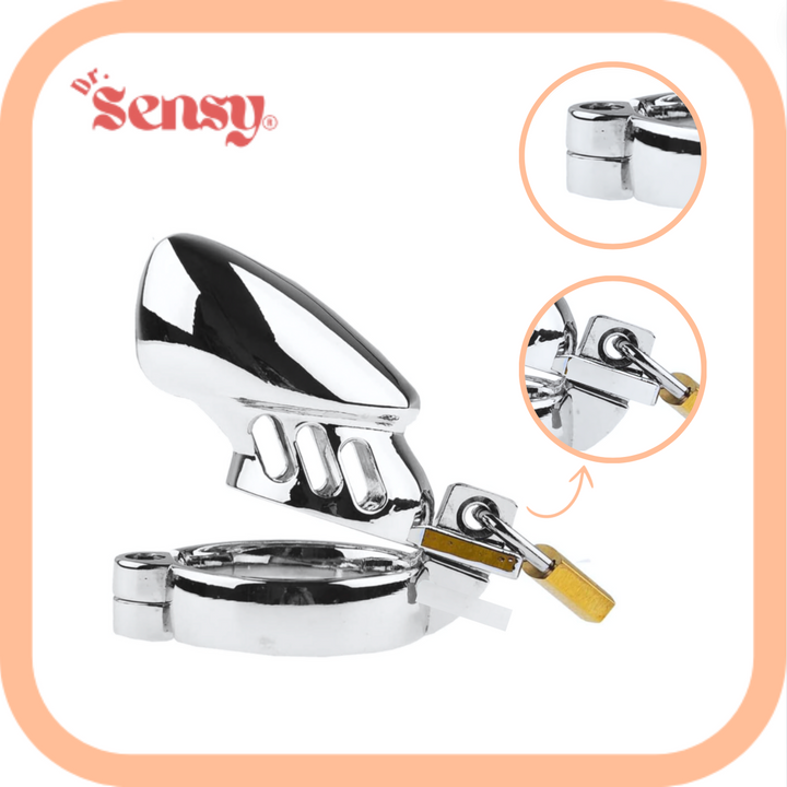 Dr. Sensy Metalen Chastity Lock Peniskooi Nmr. 2