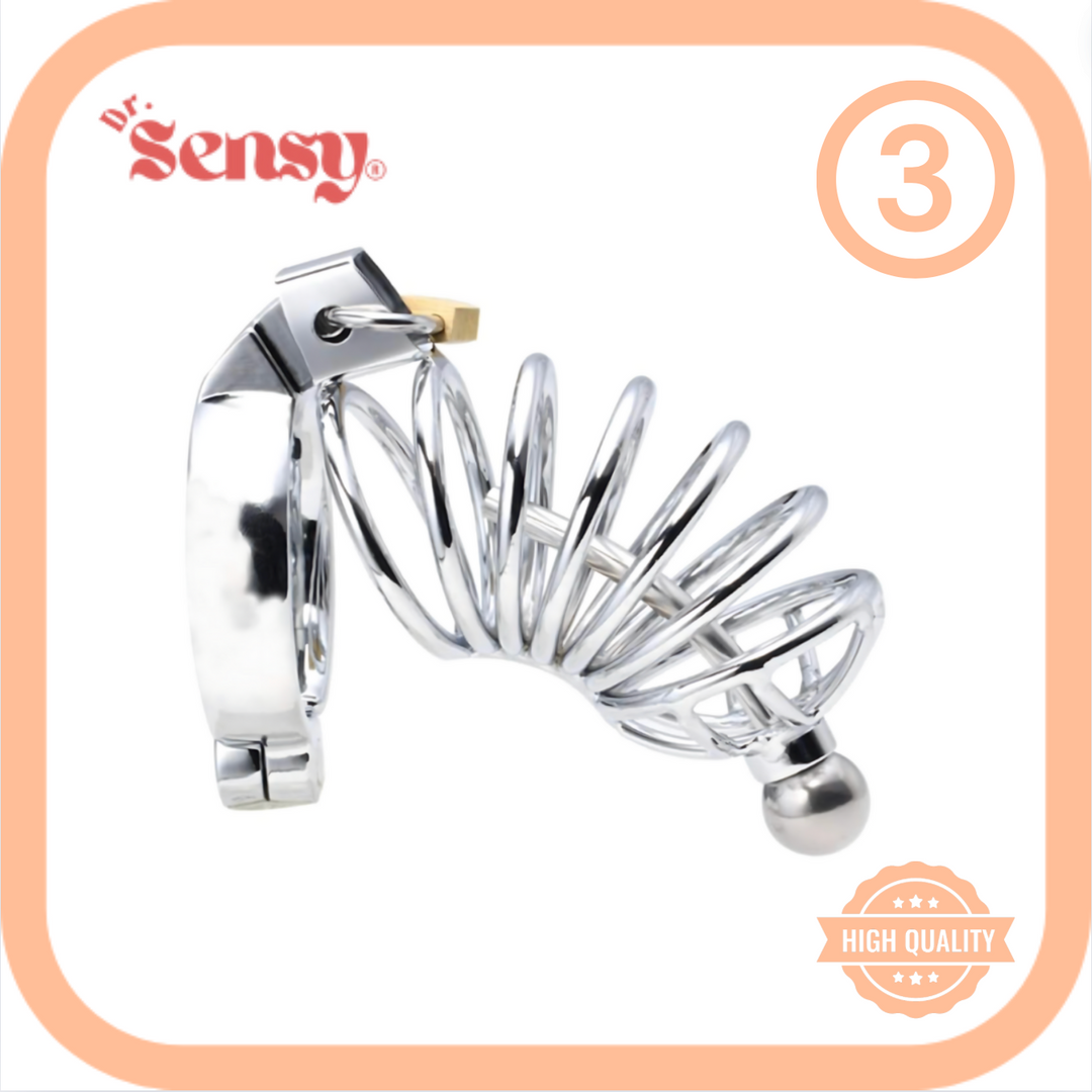 Dr. Sensy Metalen Chastity Lock Peniskooi Nmr. 3