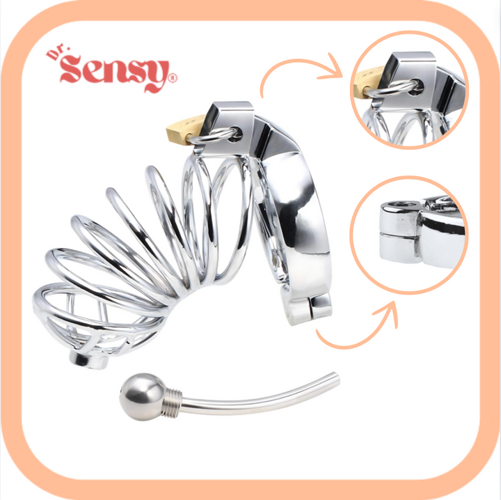 Dr. Sensy Metalen Chastity Lock Peniskooi Nmr. 3