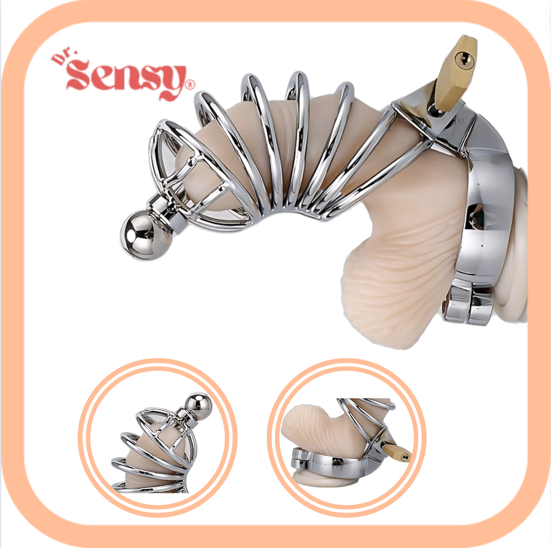 Dr. Sensy Metalen Chastity Lock Peniskooi Nmr. 3