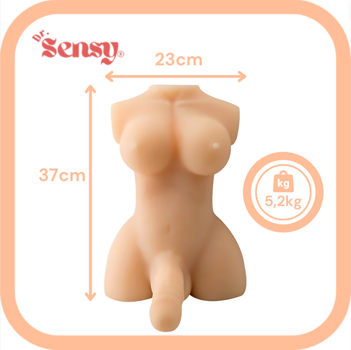 Dr. Sensy Shemale Dildo Torso