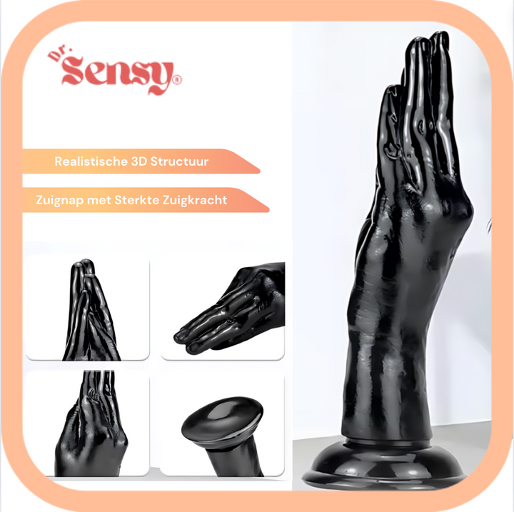 Dr. Sensy Fist Dildo - Zwart