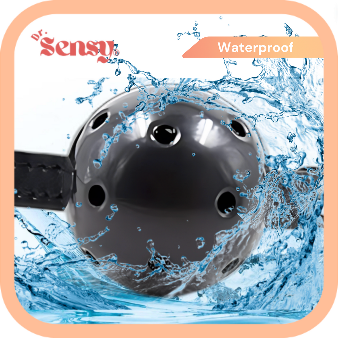 Dr. Sensy Gag Ball - Zwart