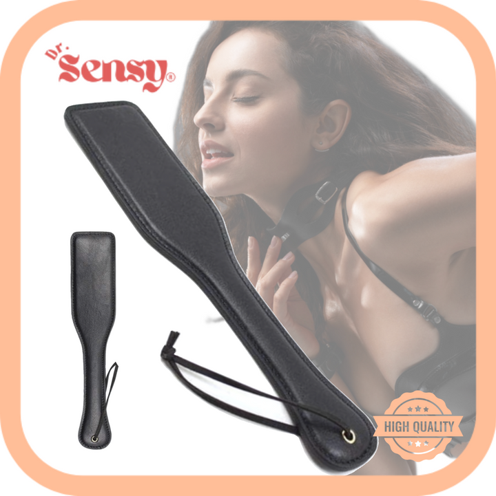 Dr. Sensy Lederen Spank Plank - Zwart