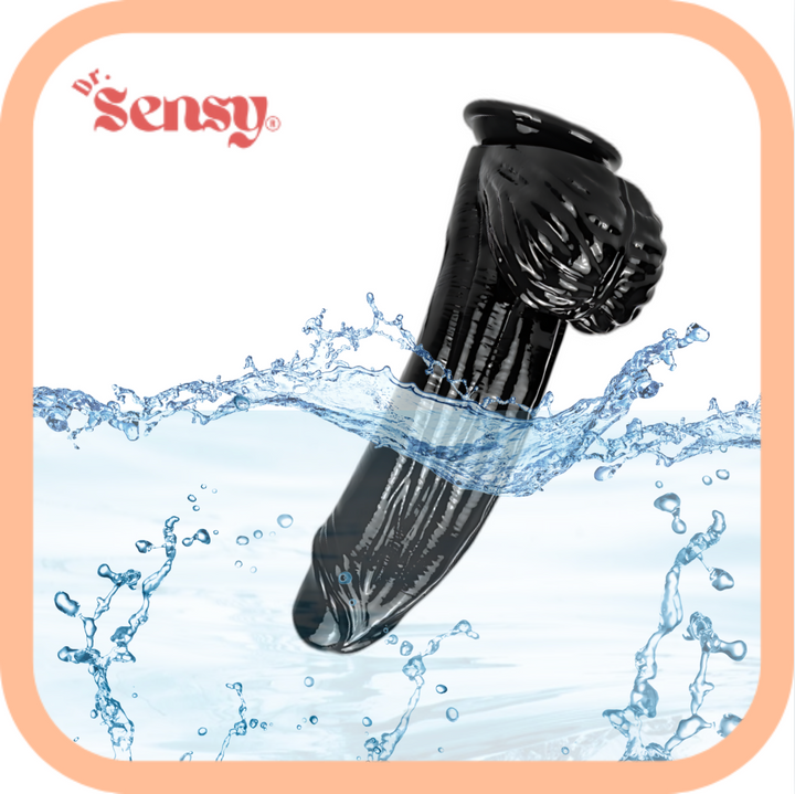 Dr. Sensy XXL MEGA Dikke Dildo -  26,5cm -Zwart