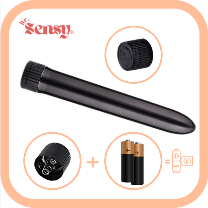 Dr. Sensy Bullet Vibrator - Rood & Zwart