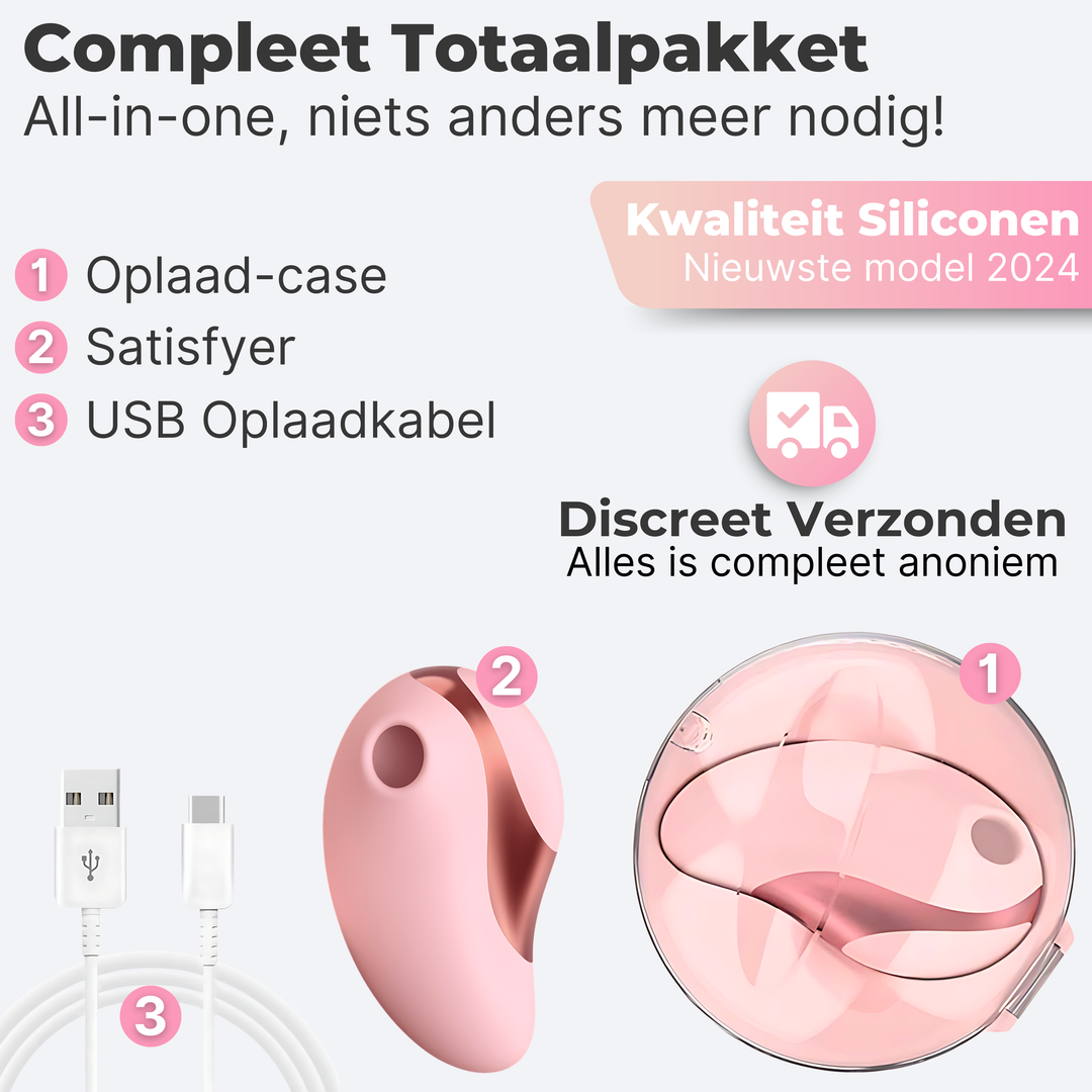 Dr. Sensy Satisfyer - Vibrator - Gegarandeerd klaarkomen!