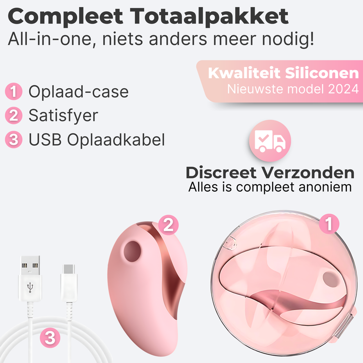 Dr. Sensy Satisfyer - Vibrator - Gegarandeerd klaarkomen!